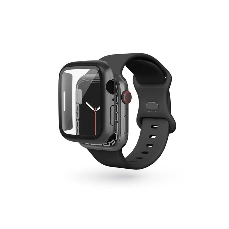 EPICO GLASS CASE Apple Watch 7 (45 mm) - černá